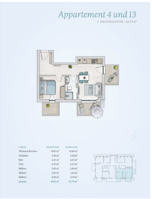 Grundriss Whg. 4