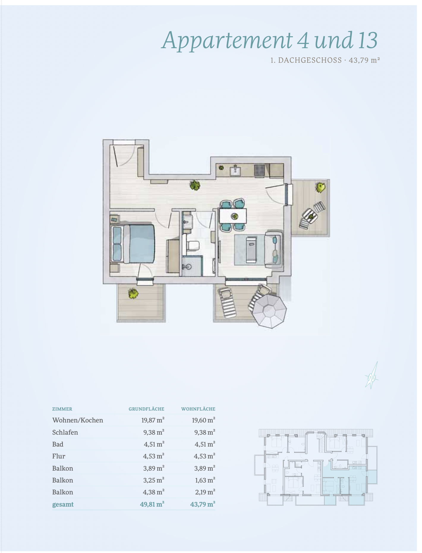 Grundriss Whg. 4