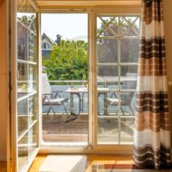 Austritt auf den Südbalkon