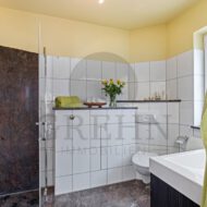 modernes Bad im EG mit Dusche