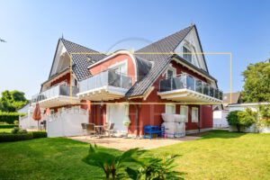 Hausansicht Südost mit Wohnung