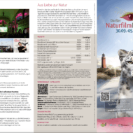 Darßer NaturfilmFestival Flyer